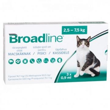 Broadline Pisica 2.5-7.5 kg X 1 Pipeta