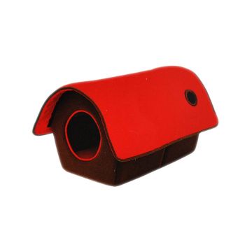 Culcus Casuta Textila Forest Pentru Caini si Pisici