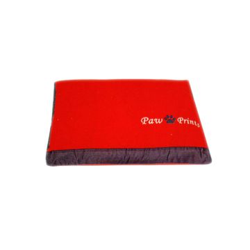 Culcus Perna Textila Paw Rosu Pentru Caini si Pisici