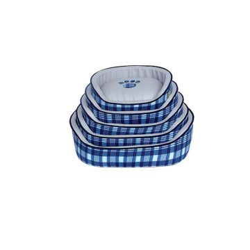 Culcus Textil Pentru Caini si Pisici Cu Perna Detasabila S