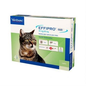 Effipro Duo Pisica 1-6 Kg, 1 Pipeta