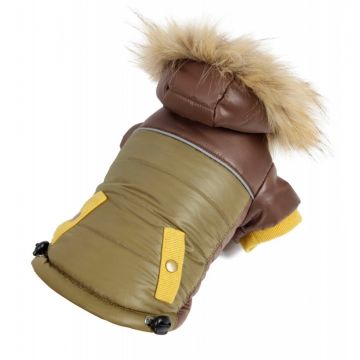 Haina Mon Petit Buzunar Galben M 40 Cm