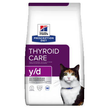 Hill's Prescription Diet Feline y/d Thyroid Care, 1.5 kg ieftina