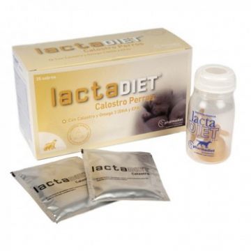 Lapte Praf pt Catei LactaDiet Colostru 300 gr Cu Biberon si Tetina
