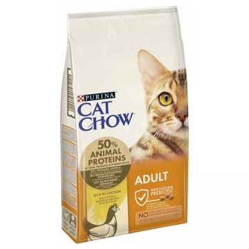 Purina Cat Chow Adult, pui, hrana uscata pentru pisici adulte, 1.5 kg
