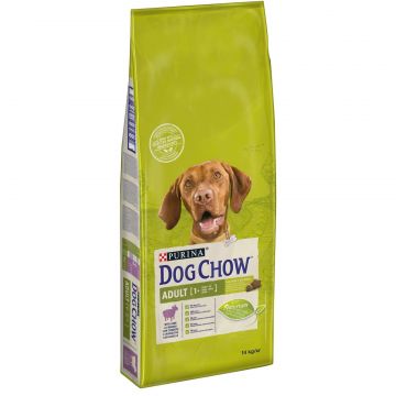 Purina Dog Chow, miel, hrana uscata pentru caini adulti, 14 kg