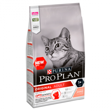 Purina Pro Plan Adult Optisenses, somon, hrana uscata pentru pisici adulte, 1.5 kg