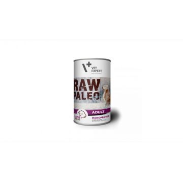 Raw Paleo Adult Conserva Monoproteica Miel, 400 g