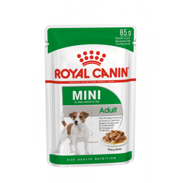 Royal Canin Mini Adult, 12 x 85 g, hrana umeda caini adulti talie mica