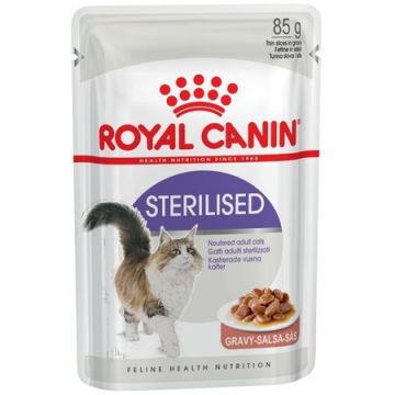 Royal Canin Pisici Sterilizate Plic in sos X 85 Gr