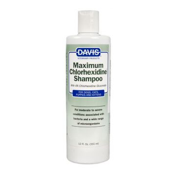 Sampon Davis Maximum Chlorhexidine, 355 ml