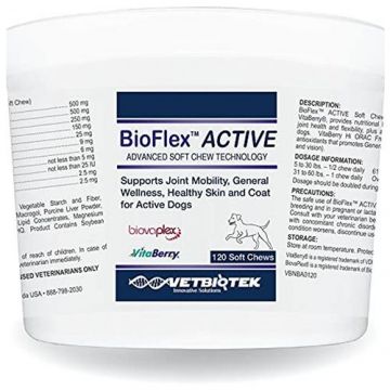 Bioflex Active, Vetbiotek, 120 tablete