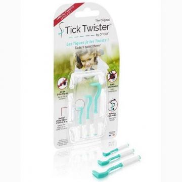 Croseta extras capuse, O'Tom Tick Twister, set 3 buc ieftin