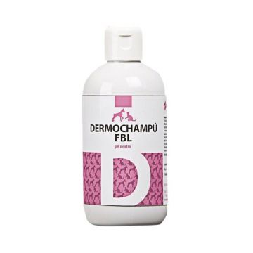 Dermosampon caini si pisici, pH neutru, 250 ml