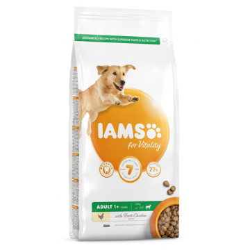 IAMS For Vitality Hrana uscata cu pui pentru cainii adulti de talie mare 5kg