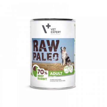 Raw Paleo Adult Dog Duo Protein, Vita & Iepure, 400 g la reducere