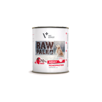 Raw Paleo, Conserva Monoproteica, Adult, Vita, 800 g ieftina