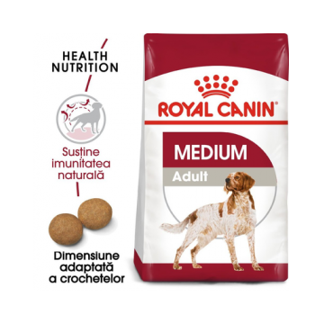 ROYAL CANIN Hrana uscata pentru caini adulti talie medie 30 kg (2 x 15 kg)