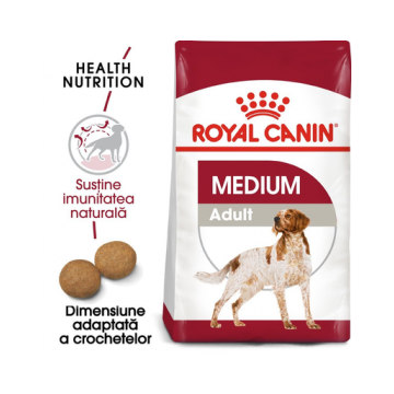 ROYAL CANIN Hrana uscata pentru caini adulti talie medie 30 kg (2 x 15 kg) ROYAL CANIN Hrana uscata pentru caini adulti talie medie 30 kg (2 x 15 kg)