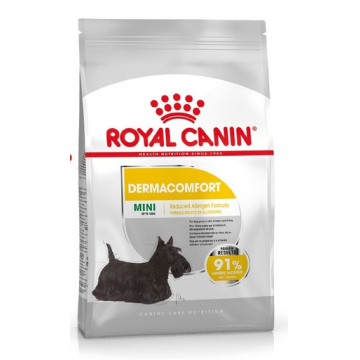 Royal Canin Mini Dermacomfort hrana uscata caine rasa mica pentru prevenirea iritatiilor pielii 16 kg (2 x 8 kg)