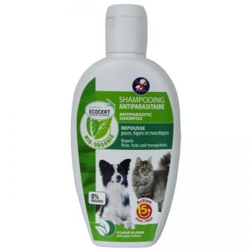 Sampon BIO antiparazitar caini si pisici, 200 ml Sampon BIO antiparazitar caini si pisici, 200 ml