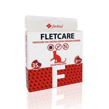 Zgarda antiparazitara pisici, Fletcare, 35 cm ieftin