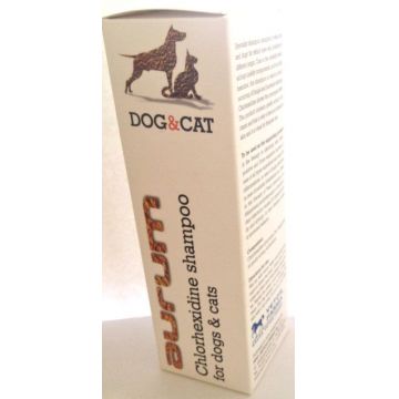 AURUM Sampon cu clorhexidina pentru caine si pisica, 250 ml
