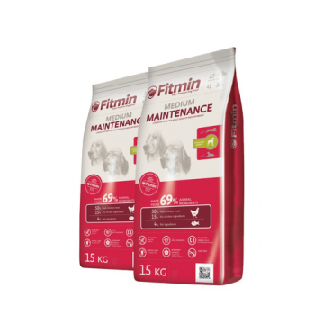 FITMIN Medium maintenance Hrana uscata pentru cainii adulti de talie medie 30 kg (2 x 15 kg)