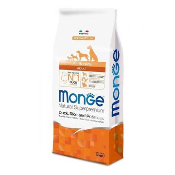 Monge Natural Superpremium All Breeds Adult, rata, orez si cartofi, 12 kg ieftina