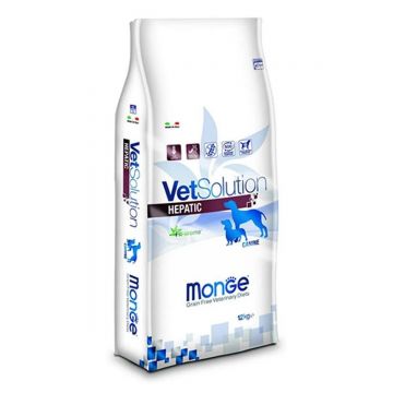 Monge Vetsolution Hepatic Canine, 12 kg ieftina