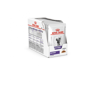 ROYAL CANIN VHN Cat Neutered Balance hrana umeda pentru pisici adulte cu tendinta de ingrasare, de la sterilizare pana la 7 ani 12x85g