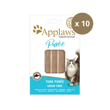 APPLAWS Recompense pentru pisici, cu piure de ton, 10 x (8 x 7 g)