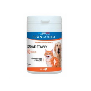 FRANCODEX Supliment alimentar pentru articulatii sanatoase, pentru caini si pisici 60 capsule