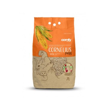 COMFY Cornelius Substrat universal de porumb pentru custi si voliere 7L Petit cu miros de capsuna salbatica