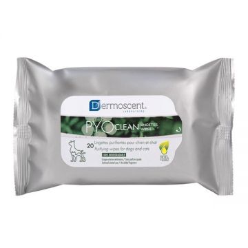 Dermoscent PYOclean Wipes 20 servetele ieftin