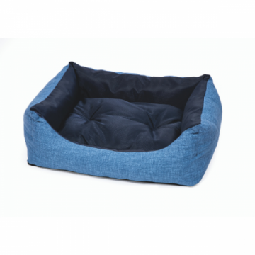 Culcus pentru caini Leopet Rodi 2 fete, 45 x 60 cm, Blue/ Light Blue Culcus pentru caini Leopet Rodi 2 fete, 45 x 60 cm, Blue/ Light Blue