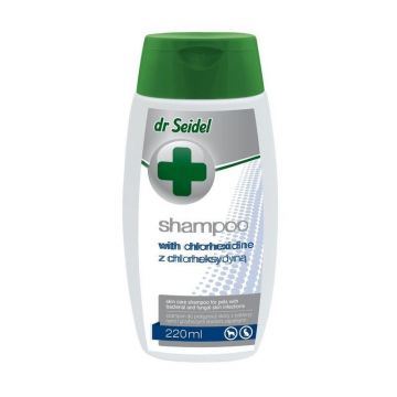 Dr. Seidel Sampon Clorhexidina 3%, 220 ml ieftin