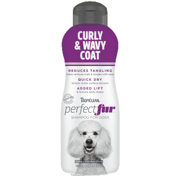 Perfect Fur Curly & Wavy Coat Shampoo for Pets, 473 ml Perfect Fur Curly & Wavy Coat Shampoo for Pets, 473 ml