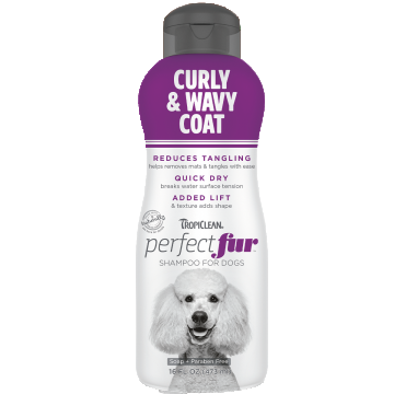 Perfect Fur Curly & Wavy Coat Shampoo for Pets, 473 ml