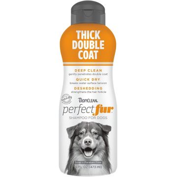 Perfect Fur Thick Double Coat Shampoo for Dogs, 473 ml