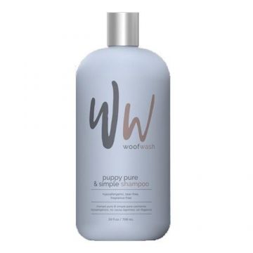 Sampon pentru catelusi, Pure & Simple Woof Wash, Synergy Labs, 709 ml ieftin