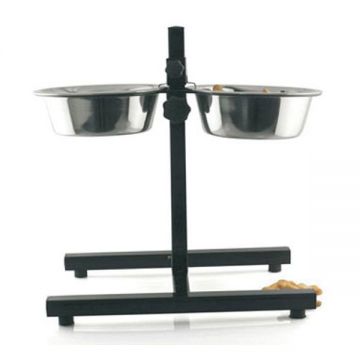 Suport reglabil pentru 2 castroane Inox 4.00 L