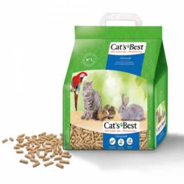 Asternut igienic pisici, Cat's Best Universal, 40 L/ 22 kg