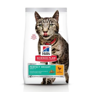 Hill's Science Plan Feline Adult Perfect Weight Chicken, 2.5 kg