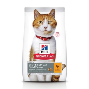 Hill's SP Feline Young Adult Sterilised Chicken, 300 g