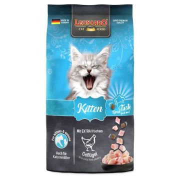 Hrana uscata pisoi, Leonardo Kitten Pui, 7.5 kg