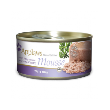 APPLAWS Cat Mousse Tin Tuna hrana umeda pisici adulte, cu ton 72x70g