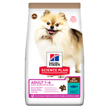 Hill's SP Canine Adult No Grain Small and Mini Tuna, 6 kg