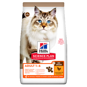 Hill's SP Feline Adult No Grain Chicken, 300 g