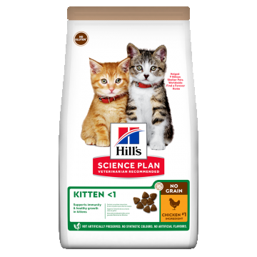 Hill's SP Feline Kitten No Grain Chicken, 1.5 kg